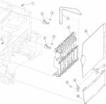HP parts picture diagram for 40X1690