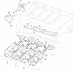 HP parts picture diagram for 40X1752