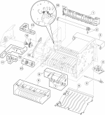 HP parts picture diagram for 40X2830