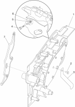 HP parts picture diagram for 99A0490