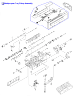 HP parts picture diagram for RB2-8386-000CN