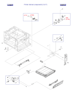 HP parts picture diagram for RC1-9186-000CN