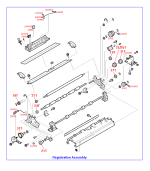 HP parts picture diagram for RG5-6016-060CN
