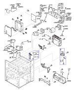 HP parts picture diagram for RG5-6200-03ACN