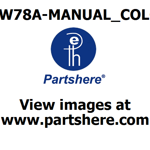A2W78A-MANUAL_COLOR and more service parts available