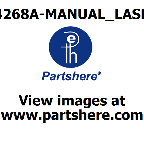 C4268A-MANUAL_LASER and more service parts available