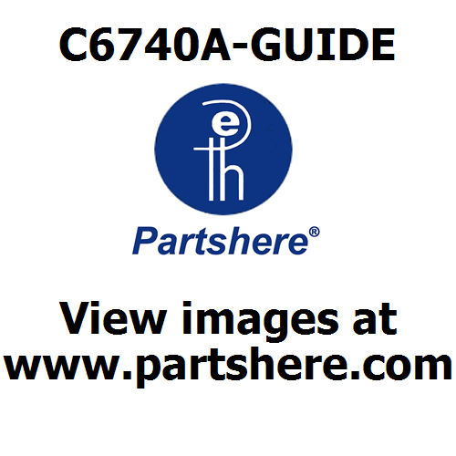 C6740A-GUIDE and more service parts available