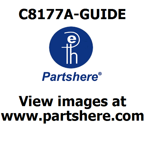 C8177A-GUIDE and more service parts available