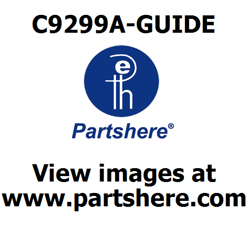 C9299A-GUIDE and more service parts available