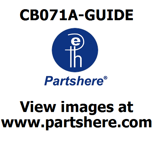 CB071A-GUIDE and more service parts available