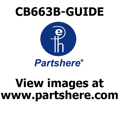 CB663B-GUIDE and more service parts available