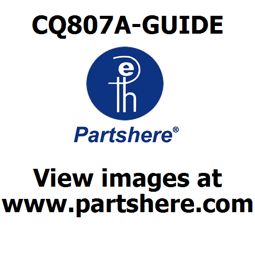 CQ807A-GUIDE and more service parts available