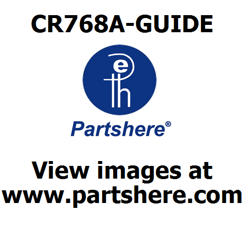 CR768A-GUIDE and more service parts available