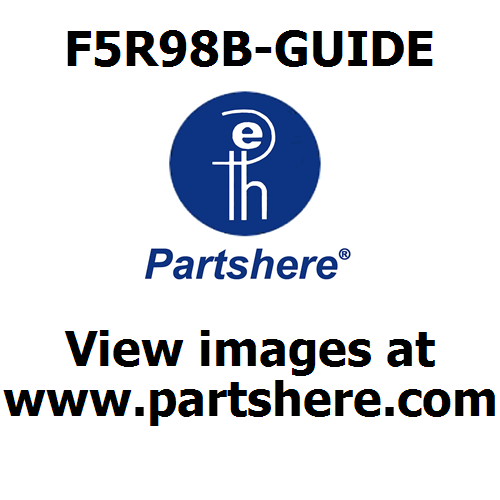 F5R98B-GUIDE and more service parts available