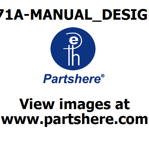 Q1271A-MANUAL_DESIGNJET and more service parts available