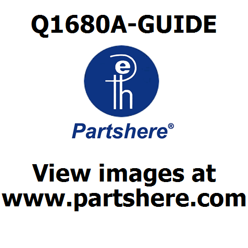Q1680A-GUIDE and more service parts available