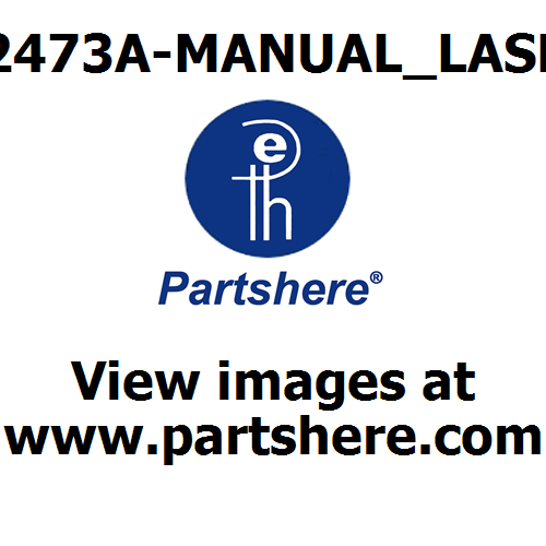 Q2473A-MANUAL_LASER and more service parts available