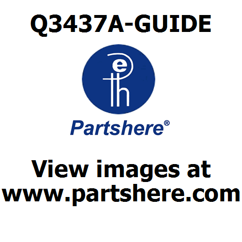 Q3437A-GUIDE and more service parts available