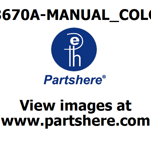 Q3670A-MANUAL_COLOR and more service parts available