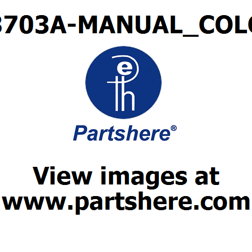 Q3703A-MANUAL_COLOR and more service parts available