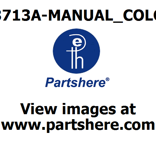 Q3713A-MANUAL_COLOR and more service parts available