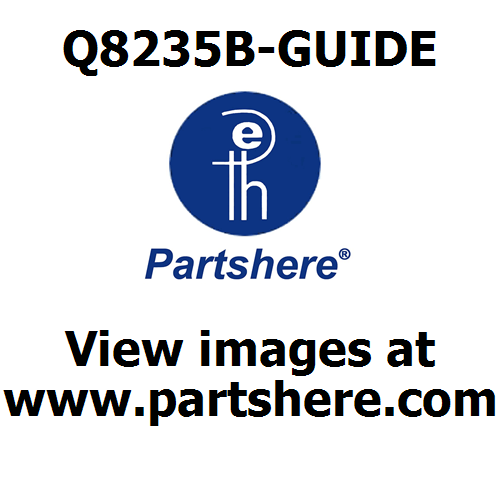 Q8235B-GUIDE and more service parts available