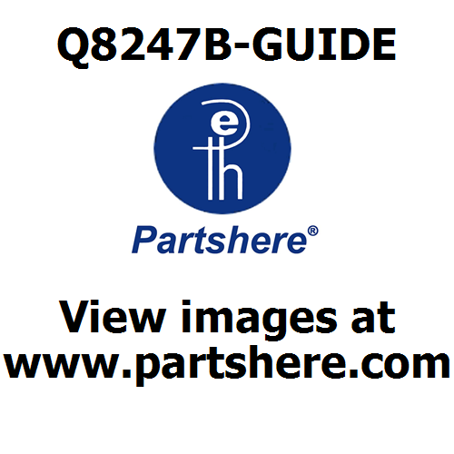 Q8247B-GUIDE and more service parts available