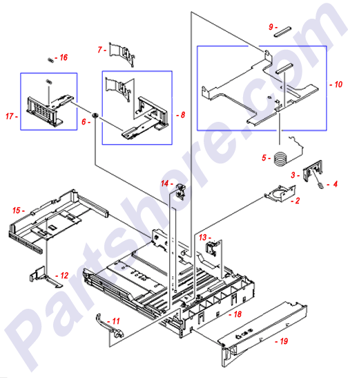 HP parts picture diagram for RB2-3009-040CN, RB2-3010-000CN, RB2-3013-000CN, RB2-3000-000CN, RB2-3003-020CN, RB2-3003-040CN, RB2-3004-000CN, RB2-3005-000CN, RB2-3007-000CN, RS6-2035-000CN, R98-1003-150CN, RG5-4159-000CN, RB2-6349-000CN, RG5-5580-060CN, RB2-3001-000CN, RB2-3008-000CN, RB2-3012-000CN, RB9-0695-020CN, RS6-0440-000CN, RS6-2020-000CN, RS6-2021-000CN, RF5-2599-000CN, RF5-2606-000CN