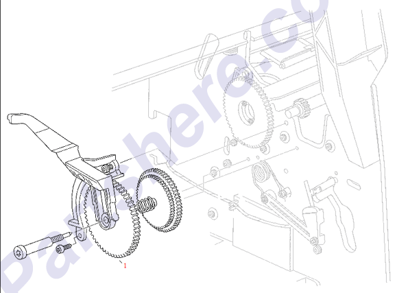 HP parts picture diagram for C6072-60151
