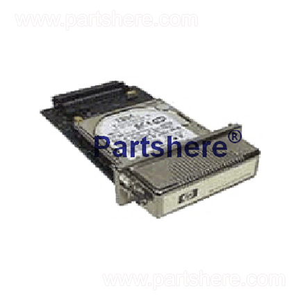 J6054B - 10GB minimum, 20GB maximum EIO hard disk - Can be installed in printers with EIO slots - Provides mass storate capability for downloading fonts and macros - May also hold print jobs.