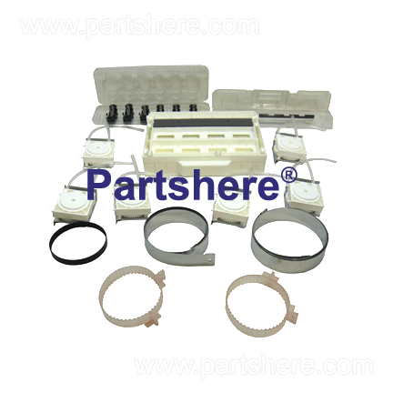 Q6665-60083 - 9000S/10000S SERVICE MAINTENAN Preventive maintenance kit - Includes a wiper cleaning kit, capping unit, scan motor belt, belt, prime assembly, wiper blade, and wiper belts. 
