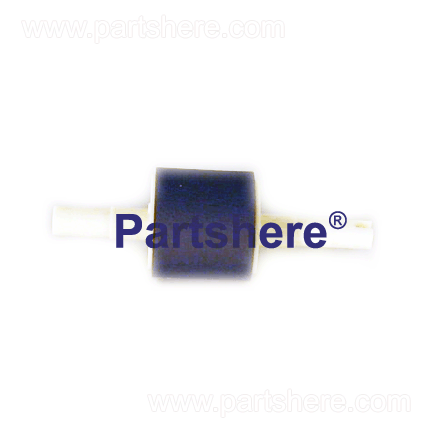 RB2-6304-000CN - Pickup roller assembly - Rubber roller on a short shaft with slots on the end - Does NOT include the two flanking hard plastic rollers