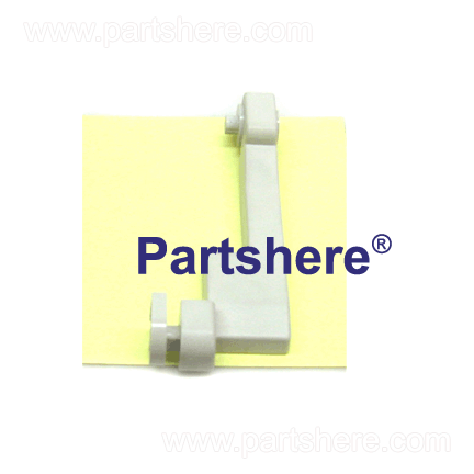 RB9-0890-000CN - Tray hinge - 'L' shaped plastic arm - For the right side of the multipurpose front input tray (tray 1)