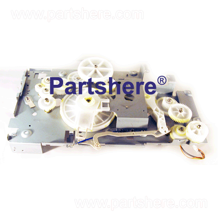 RM1-0334-000CN - Printer drive assembly - Large gear drive assembly on right side of printer