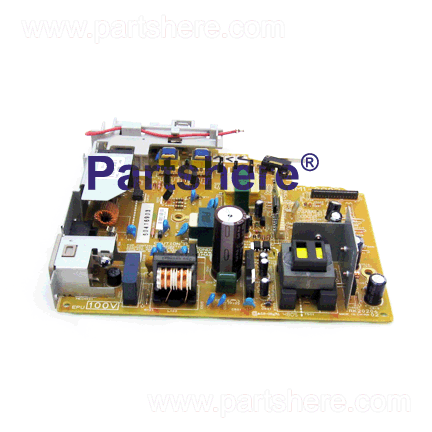 RM1-0904-000CN - Power supply assembly - Includes the power supply board with integrated power switch and power cord receptacle - For 220V to 240VAC operation