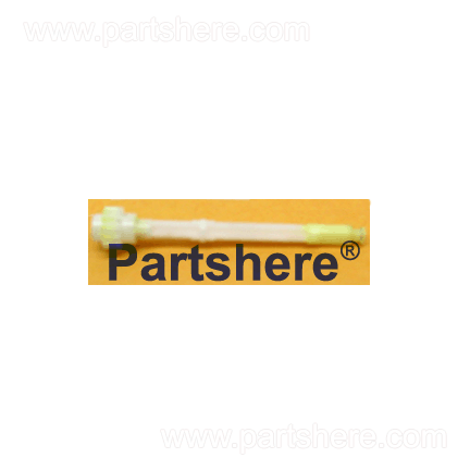 RU5-0158-000CN - Paper feed drive shaft - Connects main drive to paper feed drive assembly