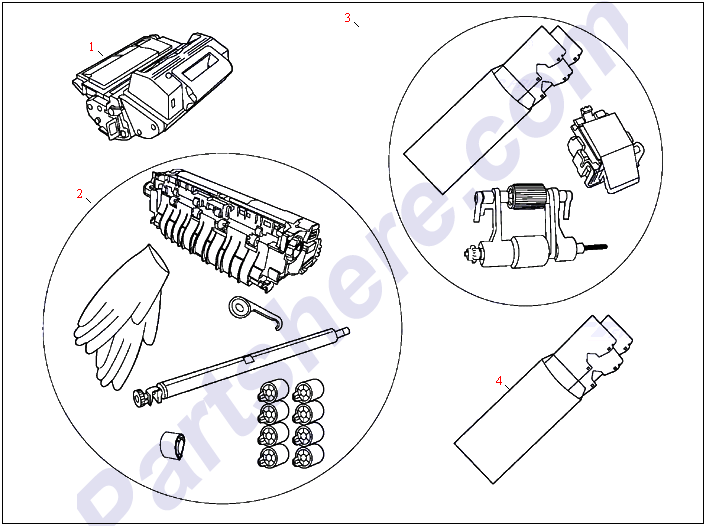 HP parts picture diagram for Q5998-67902-R, Q5999-67902-R, Q5998-67902-C, Q5999-67902-C, Q5998-67902, Q5999-67902