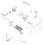 HP parts picture diagram for 07570-40105