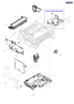 HP parts picture diagram for 1252-5460