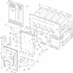 HP parts picture diagram for 12G6335