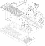 HP parts picture diagram for 12G6530