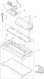 HP parts picture diagram for 1339520