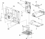 HP parts picture diagram for 1339539