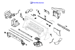 HP parts picture diagram for 1400-2186