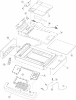 HP parts picture diagram for 40X0400