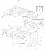 HP parts picture diagram for 40X0574
