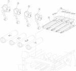 HP parts picture diagram for 40X0636