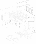 HP parts picture diagram for 40X0688