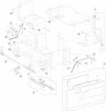 HP parts picture diagram for 40X0708