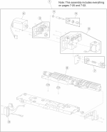 HP parts picture diagram for 40X0762
